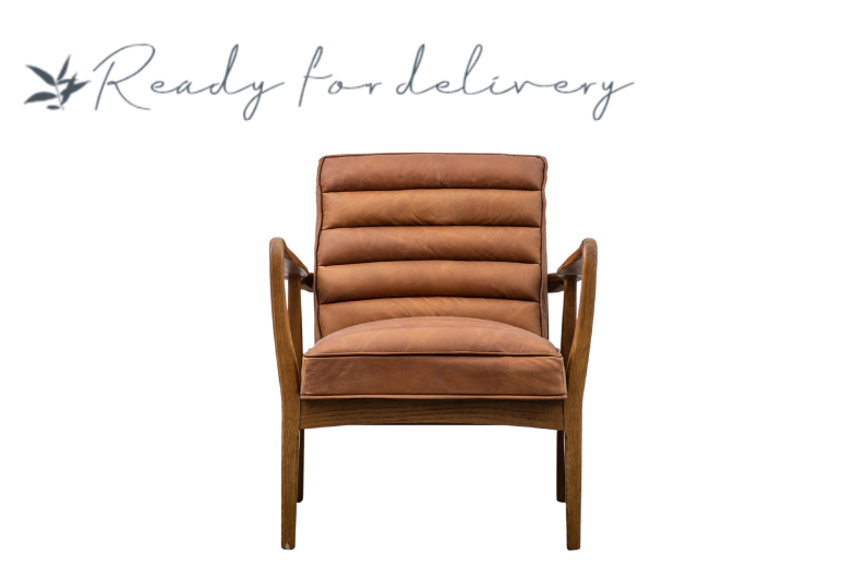 The Thames Leather Armchair