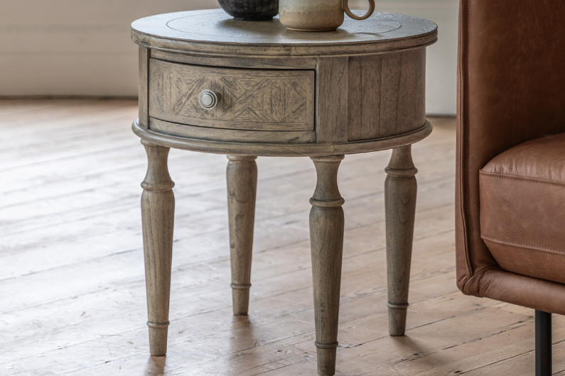 The Gravera Round Side Table