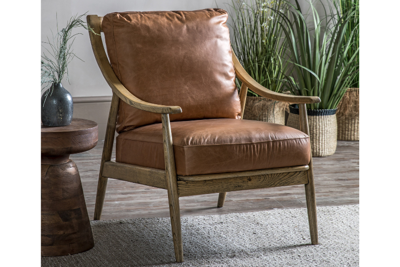 The Putney Leather Armchair