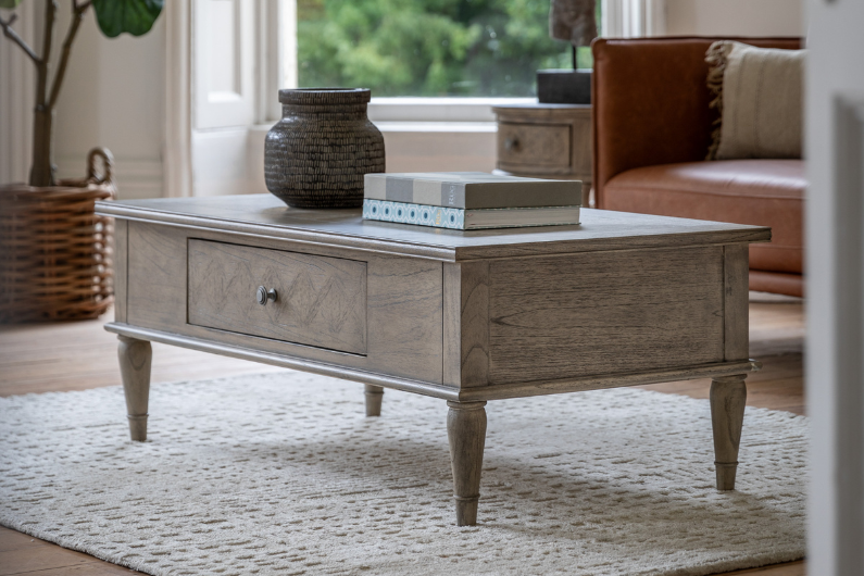 The Gravera Push Drawer Coffee Table
