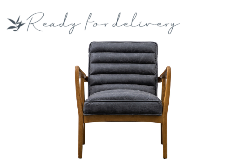 The Thames Leather Armchair