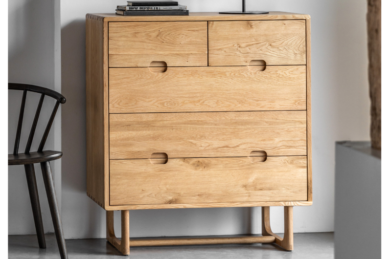 The Arden 5 Drawer Chest of Drawers