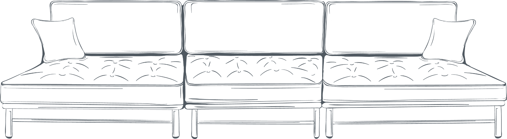 Left, Middle And Right Modules