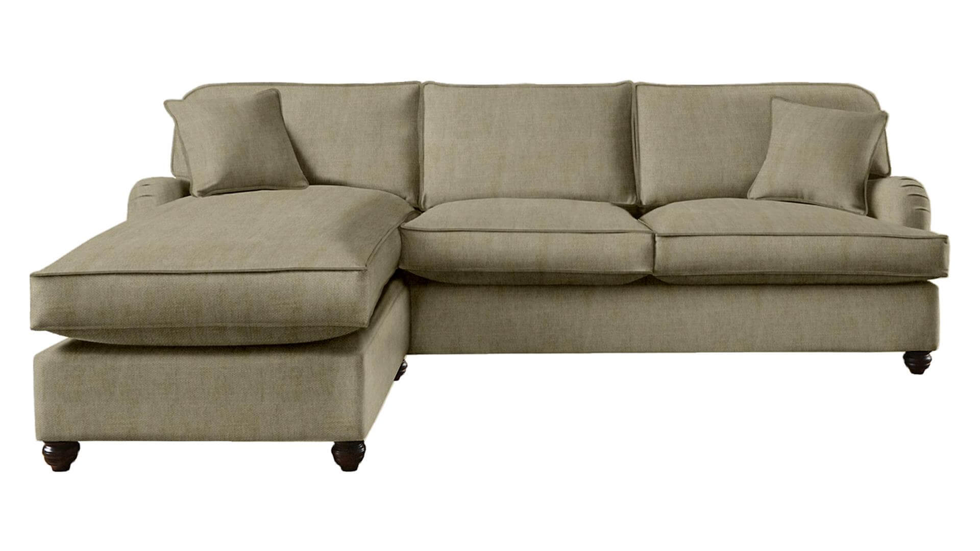 The Downton 4 Seater Left Chaise Storage Sofa Bed